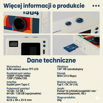 PocketRetro™ - Przenośna Retro Kamera